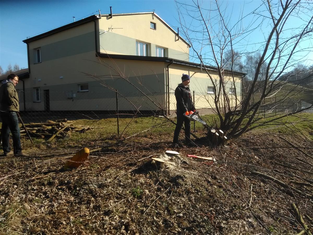 wycinka w konopnicy remiza osp