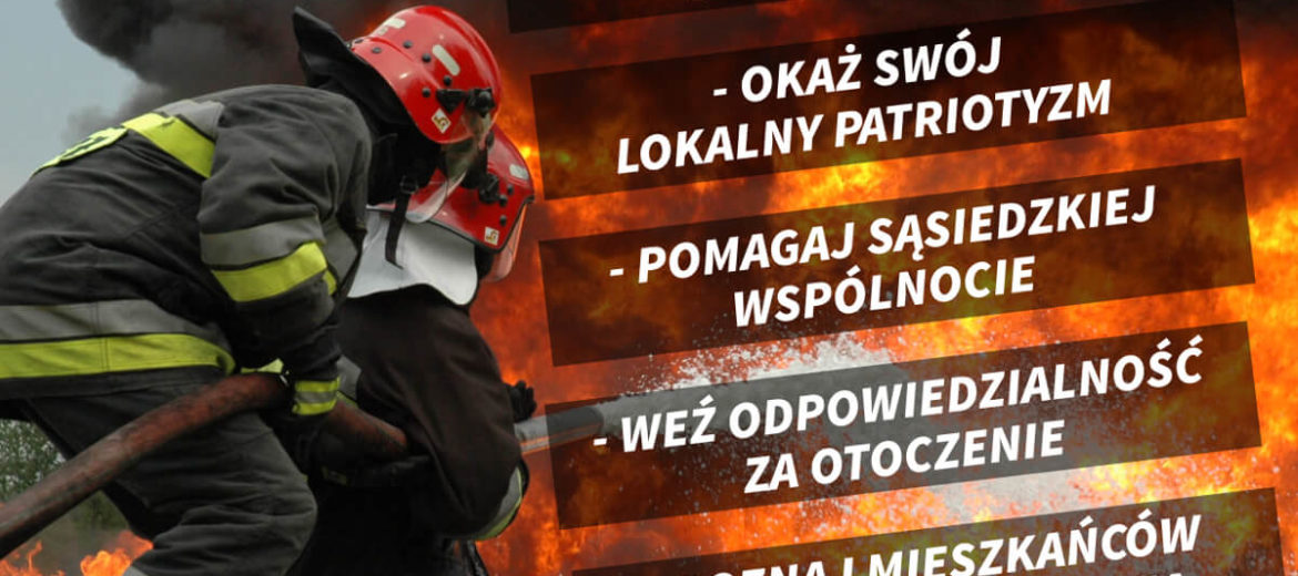 napór osp konopnica plakat