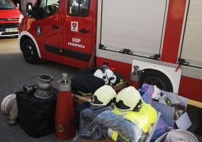 Wsparcie strażaków z Ukrainy